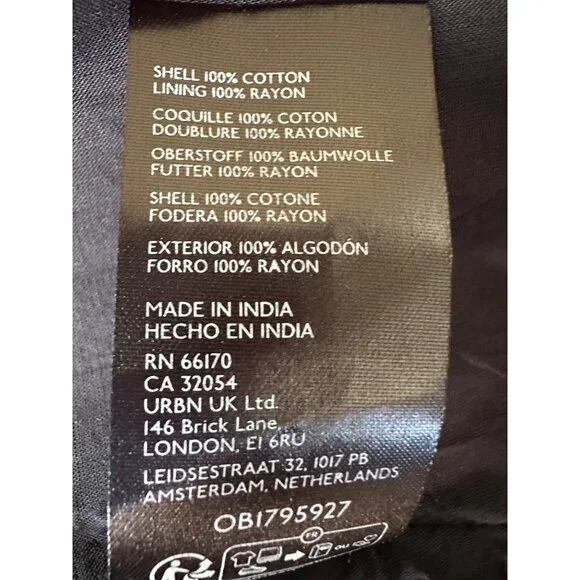 Anthropologie Maeve Midi Dress Size XL 16/18 Black Preppy Cotton Old Money Class - Picture 7 of 11